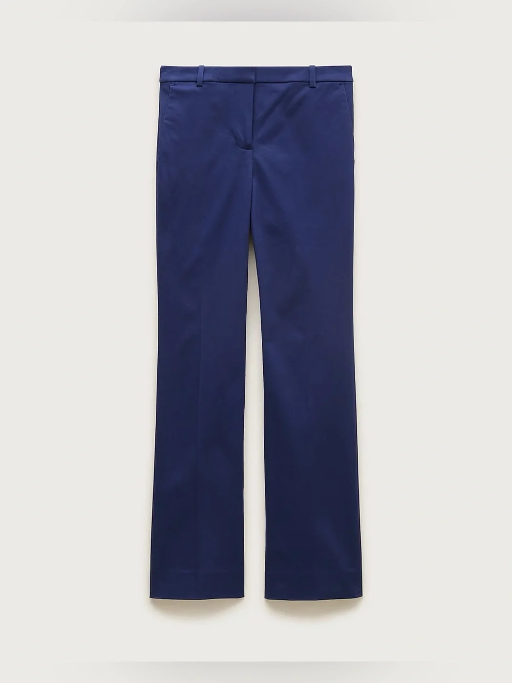 J.Crew Kaya pant in stretch linen blend in deep marina